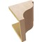 Ekena Millwork 9"W x 9"D x 9"H Wide Garner Rough Cedar Woodgrain TimberThane Corbel, Primed Tan CORUR09X09X09GARRCPR - alternate 3